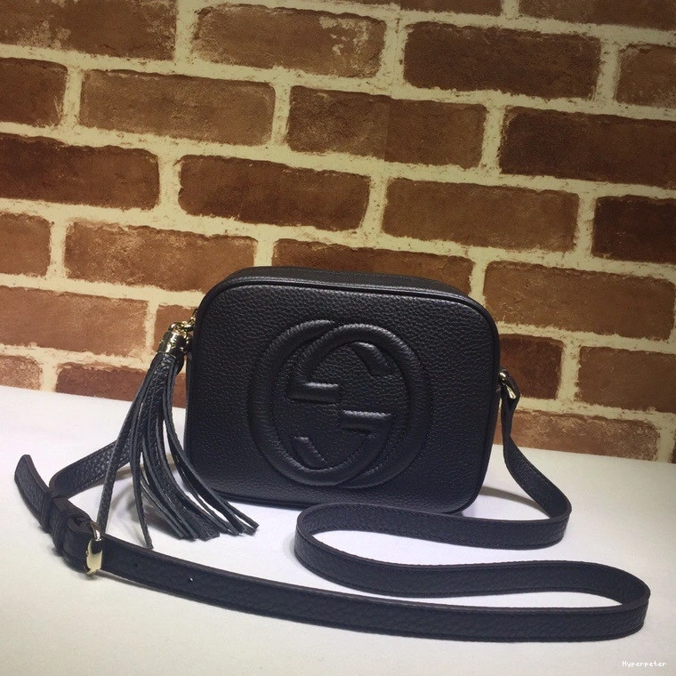 Hyperpeter bag GUCCI leather small Soho disco 0717